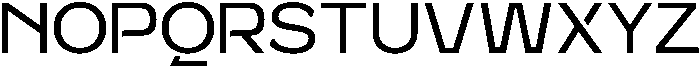 Giner Modern Light otf (300) Font LOWERCASE