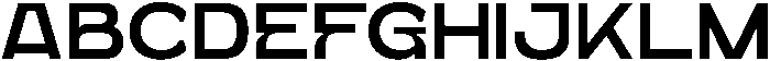 Giner Modern Medium otf (500) Font UPPERCASE