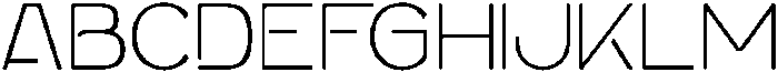 Giner Modern Thin otf (100) FONT