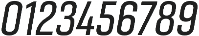 Gineso Cond Medium Italic otf (500) Font OTHER CHARS