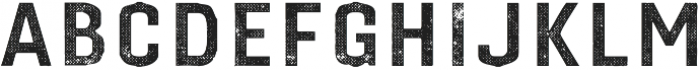 Gineso Titling Halftone Bold otf (700) Font LOWERCASE