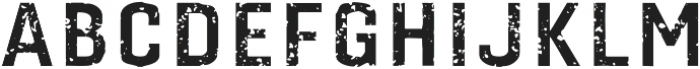 Gineso Titling Rough Bold otf (700) Font LOWERCASE
