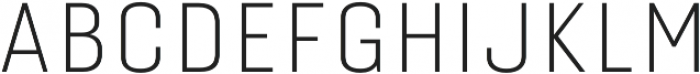 Gineso Titling Thin otf (100) Font LOWERCASE
