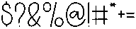 Ginger And Milk Regular otf (400) Font OTHER CHARS