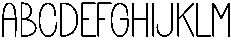 Ginger And Milk Regular otf (400) Font UPPERCASE