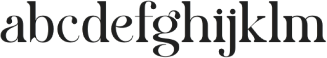 Ginger Brand Regular otf (400) Font LOWERCASE