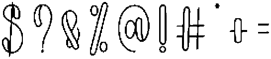 Ginger Bread Regular otf (400) Font OTHER CHARS