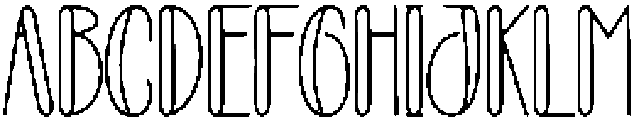Ginger Bread Regular otf (400) Font UPPERCASE