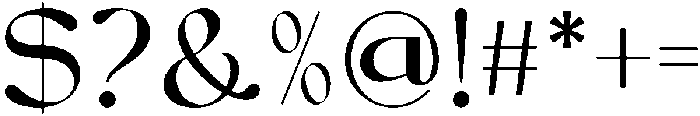 Ginger Bread Regular otf (400) Font OTHER CHARS