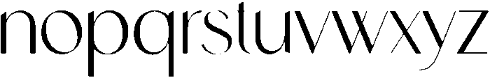 Ginger-Regular otf (400) Font LOWERCASE