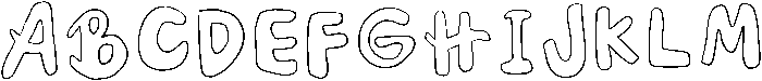 Ginger Regular ttf (400) Font UPPERCASE