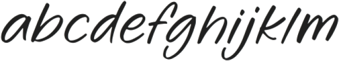 Ginger Rooted otf (400) Font LOWERCASE