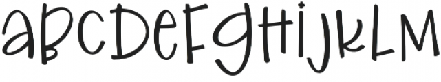Ginger and Kale otf (400) Font LOWERCASE