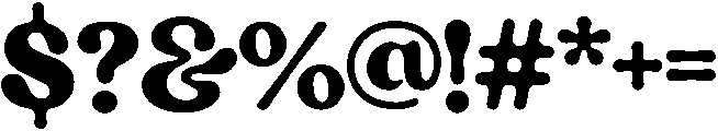 GingerBread Regular otf (400) Font OTHER CHARS