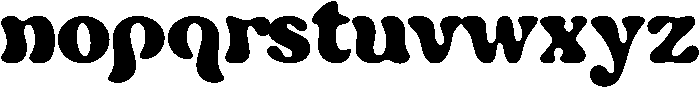 GingerBread Regular otf (400) Font LOWERCASE