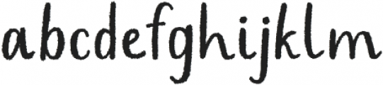 GingerMateMS LittleBro otf (400) Font LOWERCASE