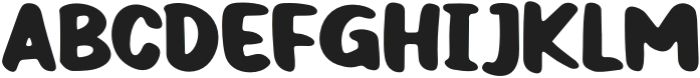 GingerSnack-Regular otf (400) Font UPPERCASE