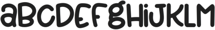 Gingerbite AND otf (400) Font LOWERCASE