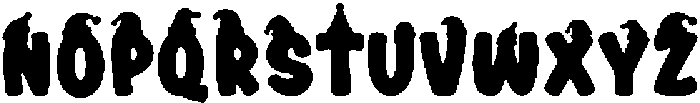 Gingerbread Cookie Regular otf (400) Font UPPERCASE