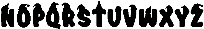 Gingerbread Cookie Regular otf (400) Font LOWERCASE