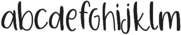 Gingerbread Hand Extras otf (400) Font LOWERCASE