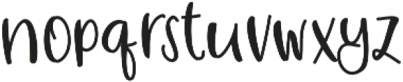 Gingerbread Hand Extras otf (400) Font LOWERCASE