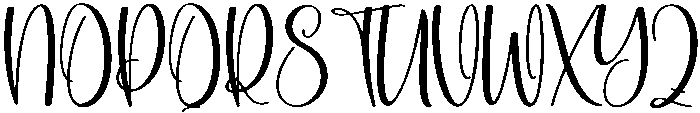 Gingerbread Regular otf (400) Font UPPERCASE