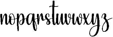 Gingerbread Regular otf (400) Font LOWERCASE