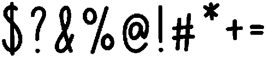 Gingerbread Regular otf (400) Font OTHER CHARS