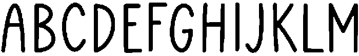 Gingerbread Regular otf (400) Font UPPERCASE