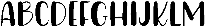 Gingerbread Regular otf (400) Font UPPERCASE