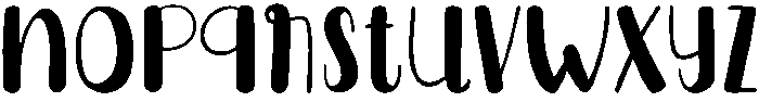 Gingerbread Regular otf (400) Font LOWERCASE