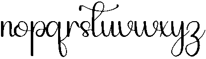 Gingerbread Regular otf (400) Font LOWERCASE
