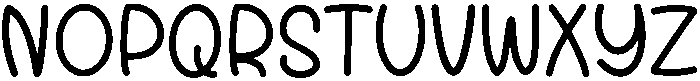 Gingerbread Regular otf (400) Font UPPERCASE