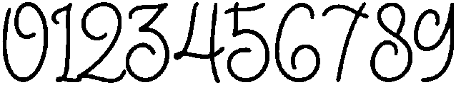 Gingerbread otf (400) Font OTHER CHARS
