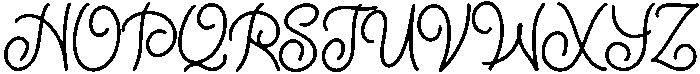 Gingerbread otf (400) Font UPPERCASE