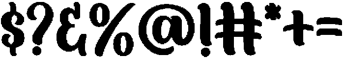 Gingerbread otf (400) Font OTHER CHARS