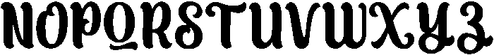Gingerbread otf (400) Font UPPERCASE