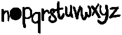 GingerbreadLatte-Bold otf (700) Font LOWERCASE