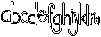 GingerbreadLatte-Outline otf (400) FONT