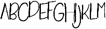 GingerbreadLatte otf (400) Font UPPERCASE