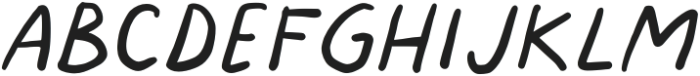 Gingerstraw-Regular otf (400) Font UPPERCASE