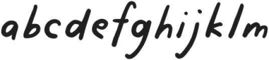 Gingerstraw-Regular otf (400) Font LOWERCASE
