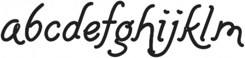 Gingha otf (700) Font LOWERCASE
