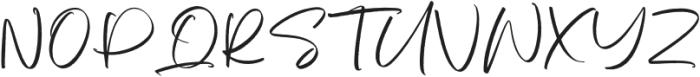 Ginho Hitam Regular otf (400) Font UPPERCASE
