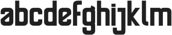 Ginonger Regular otf (400) Font LOWERCASE