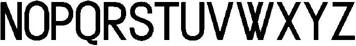 Ginotask Regular otf (400) Font UPPERCASE