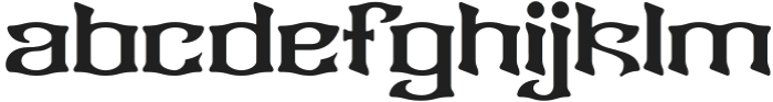 GinsRedisa-Regular otf (400) Font LOWERCASE