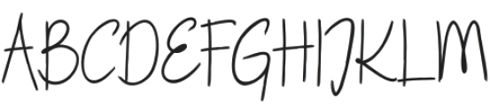 Gintama Regular otf (400) Font UPPERCASE