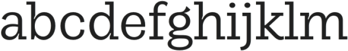 Gintona Slab Light otf (300) Font LOWERCASE